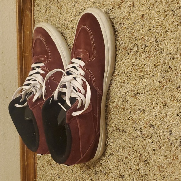 Vans Other - Vans velvet and white Half Cab's size men's 13